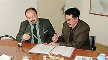 Rámcovou smlouvu o spolupráci podepsali Ivan Klik