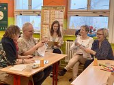 Setkání pedagogů v prostorách základní školy v Konstantinových Lázních.
