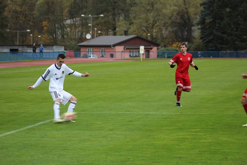 Snímky z utkání FK Tachov - Baník Stříbro.