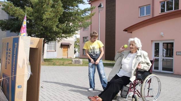 U červeného kříže závodili invalidé.