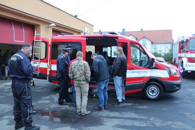 Borští hasiči dostali před půldruhým rokem nové vozidlo, letos by měla začít rekonstrukce zbrojnice.