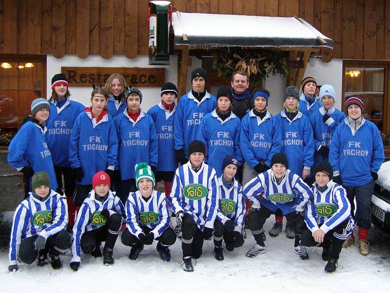 Divizní žáci FK Tachov se vrátili ze zimního soustředění v Hojsově Stráži