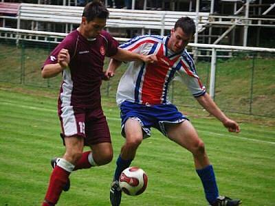 V prvním utkání o záchranu v 1. B třídě zvítězil S. K. Lázně nad Un. Sparta Plzeň 1:0 