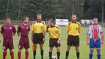 V prvním utkání o záchranu v 1. B třídě zvítězil S. K. Lázně nad Un. Sparta Plzeň 1:0 