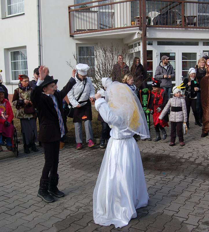 Masopustní průvod v Plané