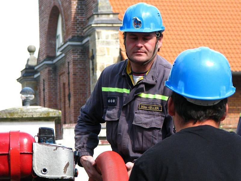 V Chodové Plané se konal šestý ročník memoriálu Václava Zimáka v požárním útoku.