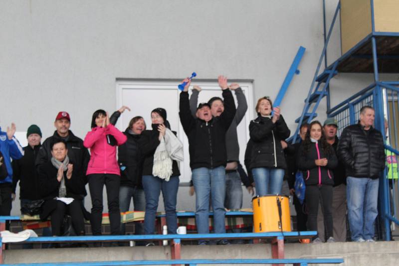 Snímky z utkání FK Tachov - Baník Stříbro.