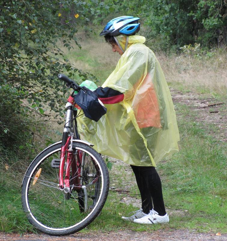 Cyklistického podniku se účastnili i kolaři z Tachovska.