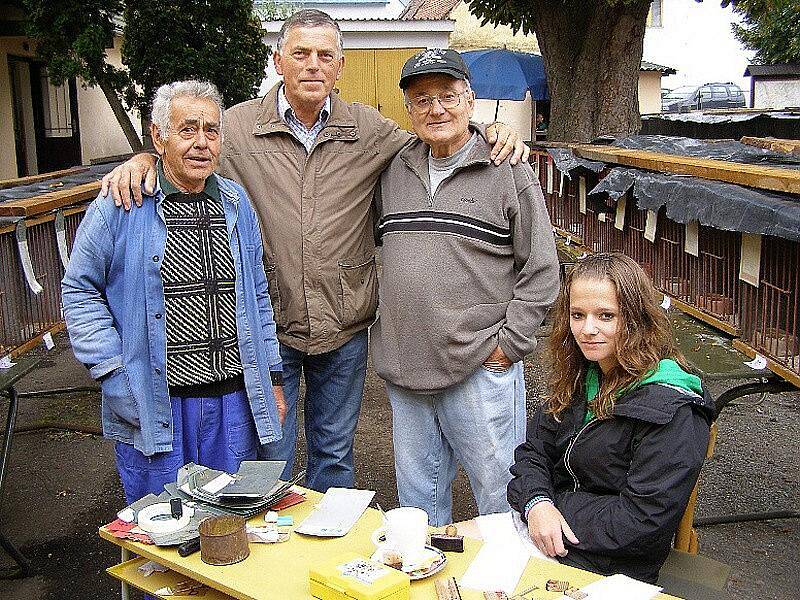 Ve Stříbre uskutečnilo bodování mláďat králíků, holubů a drůbeže. 