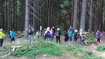 V rámci akcí "Pojďte s námi do přírody" se konala další vycházka, tentokrát zavedla účastníky k opevnění Ippen a na zemskou hranici.