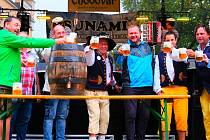 Tradiční Slavnosti piva se konaly o víkendu v rodinném pivovaru Chodovar v Chodové Plané.