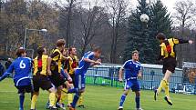 Fotbalová divize: Poslední zápas podzimu mezi FK Tachov a ZVVZ Milevsko skončil 1:0.