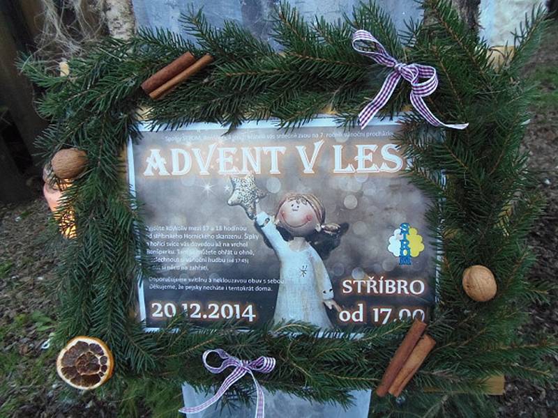 Už sedmý ročník Adventu v lese se konal v sobotu