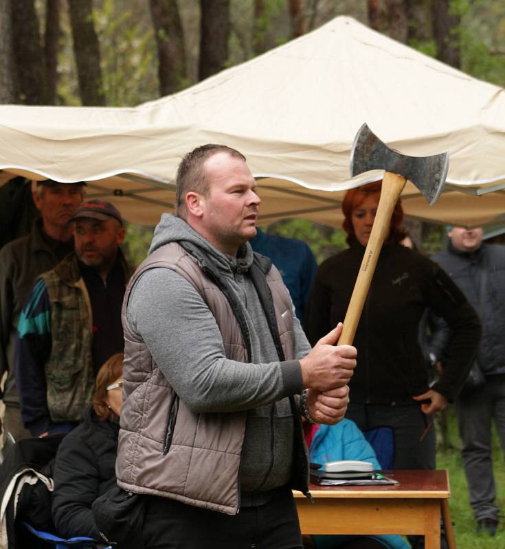 Ze soutěže Česká sekera 2017, která se konala v sobotu na Sycheráku.