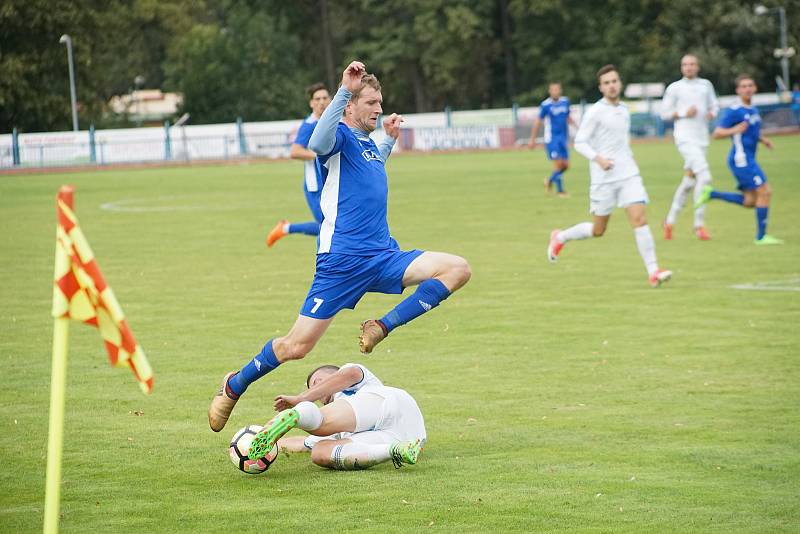 Fotbalisté FK Tachov porazili v domácím prostředí SK Aritma Praha.