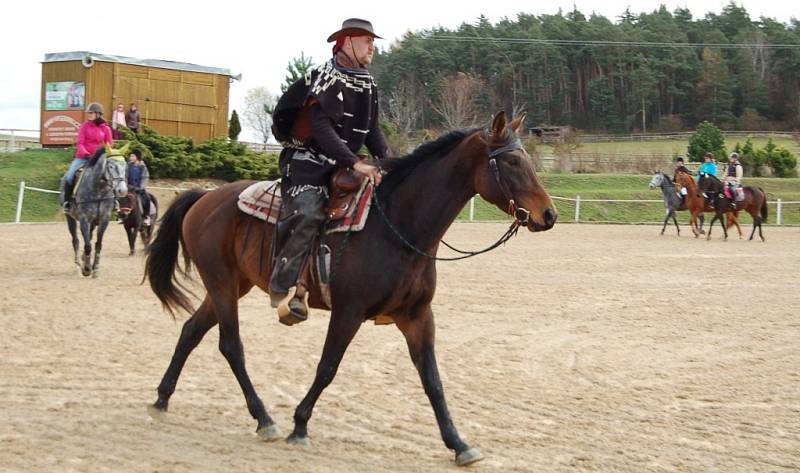 Hubertova jízda v Oldřichově.