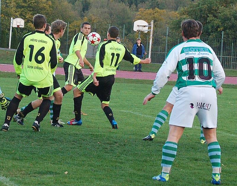 Stříbrští fotbalisté remizovali v 1. A třídě s T. Přimda 1:1