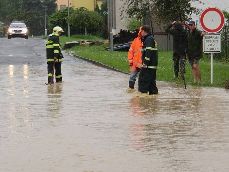 Chodová Planá, u staré hasičárny