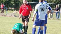 Bor prohrál, rozhodly dvě chyby v obraně, S. Bor – Sj. Stod 0:2.