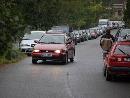 Závody do vrchu.