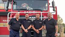 Dobrovolná hasiči z Chodové Plané pomáhali v Hřensku.