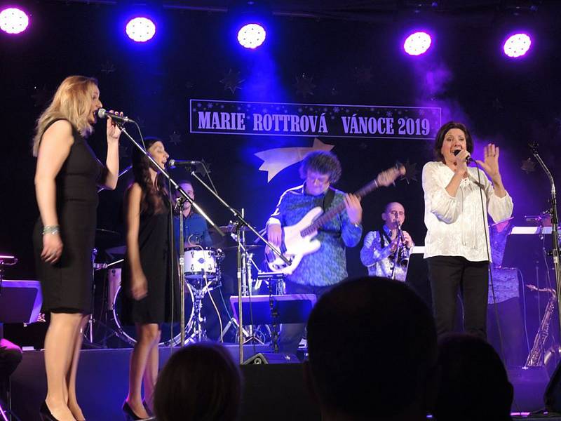 Z koncertu Marie Rottrové.