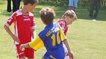 Na hřišti ve Stráži se hrál za účasti deseti týmu turnaj fotbalových nadějí.