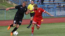 Tachov hostil Žižkov, který v Tachově oslavil postup do druhé ligy.