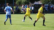 FK Staňkov (modrobílé dresy) - Baník Stříbro 0:7 (0:2)