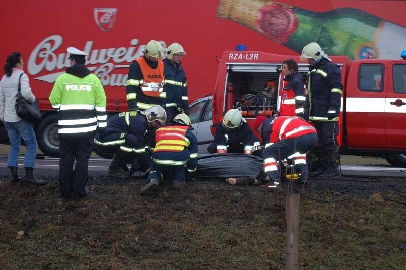 Tragická dopravní nehoda u Brodu nad Tichou