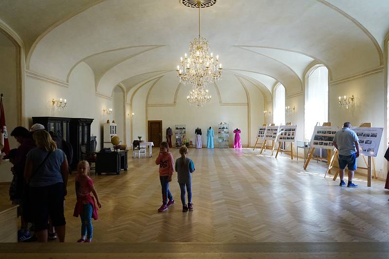 V prostorách borského zámku se uskutečnily prohlídky v rámci Dnů evropského dědictví.