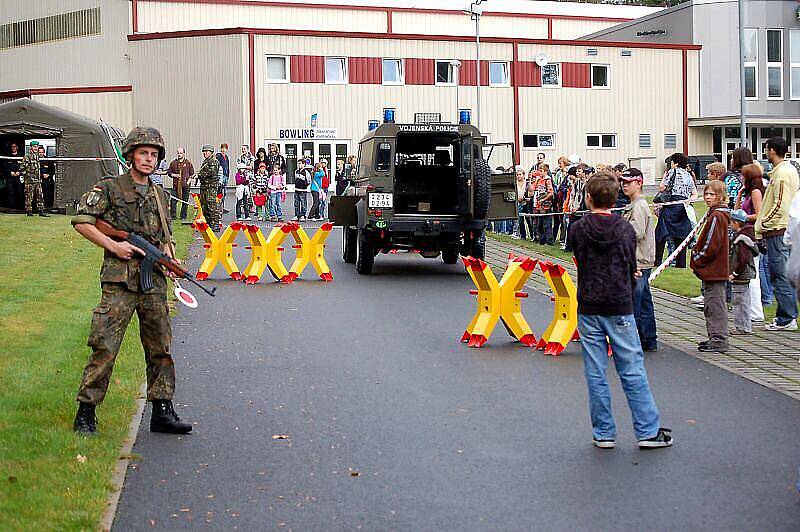 Mezinárodní vojenské cvičení zpřístupnila česká armáda také veřejnosti