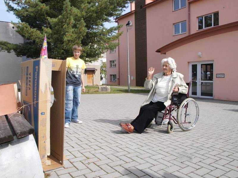 U červeného kříže závodili invalidé.