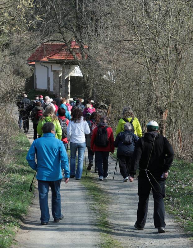 Vycházka do údolí Kosího potoka začala v Křínově. 