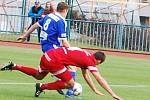 Mužstvo FK Tachov prohrálo ve čtrnáctém kole ČFL s Kolínem 0:1.