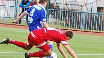 Mužstvo FK Tachov prohrálo ve čtrnáctém kole ČFL s Kolínem 0:1.