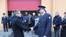 Borští hasiči dostali před půldruhým rokem nové vozidlo, letos by měla začít rekonstrukce zbrojnice.