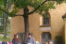 Gymnazisté uspořádali pro halžské školáky procházku Tachovem.