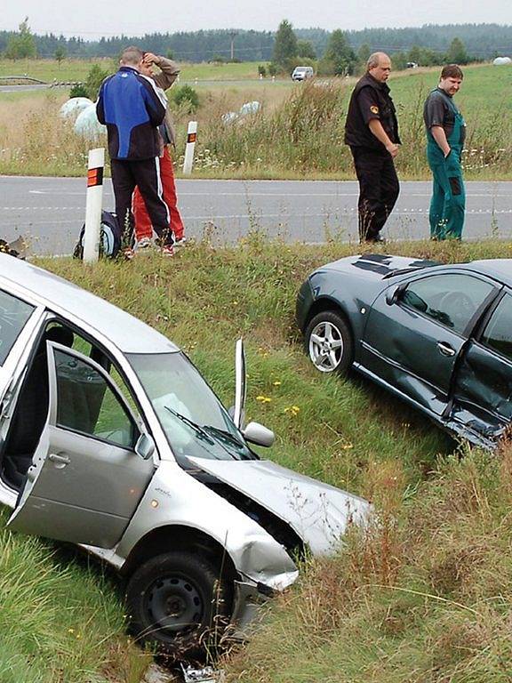 Na Tachovsku se oprázdninách stalo téměř dvě stě dopravních nehod.Při této nehodě, která se stala o prázdninách na Nové Hospodě, naštěstí o život nikdo nepřišel.