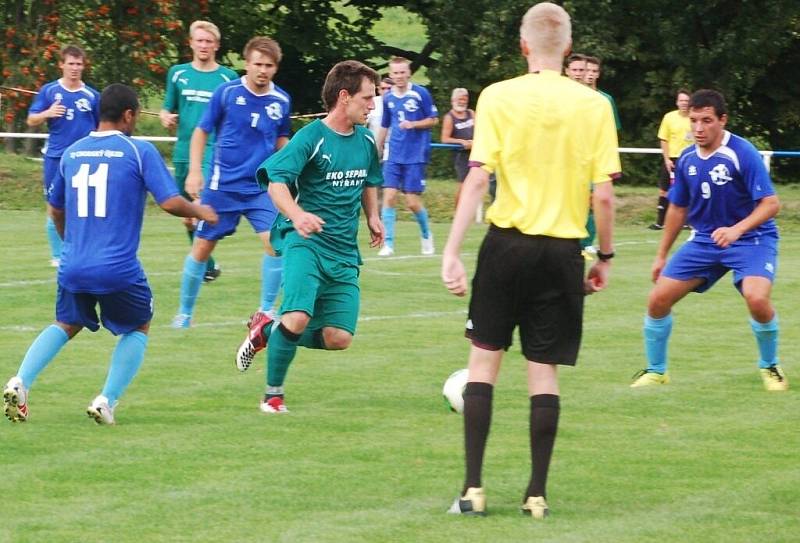 Fotbal-1. A třída: TJ Chodský Újezd deklasoval Nýřany 7:2