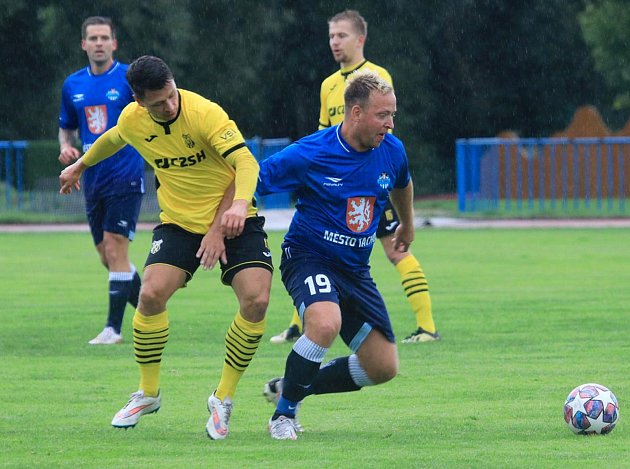 FK Tachov vs. TJ Sokol Lhota (archivní snímek).