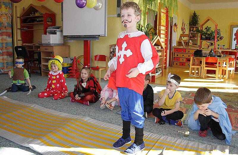 Karneval v tachovské mateřince Pošumavská