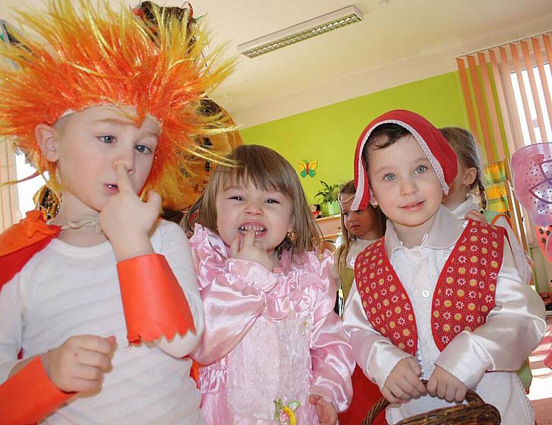 Karneval v tachovské mateřince Pošumavská