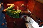 Maglajz boulder cup. V Kladrubské Základní škole se uskutečnil 3. ročník lezení na umělé stěně.