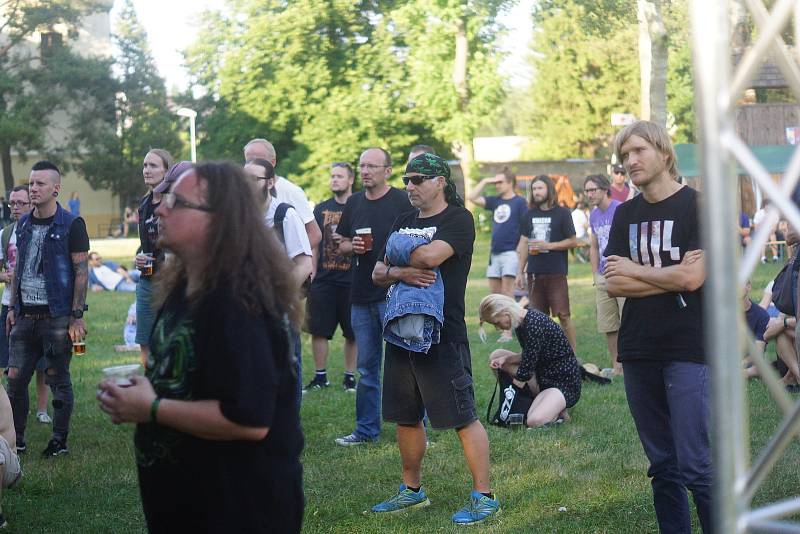 V Tachově se uskutečnil první ročník nového Open air festivalu Slap fest.