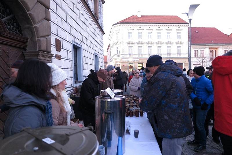 Stříbrský ohňostroj ozářil centrum města