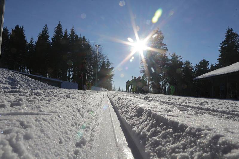 Středisko zimních sportů Silberhütte.