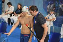 Dva světové rekordy a potřebné limity na mistrovství světa a olympiádu si David vyplaval v italském Lignanu.