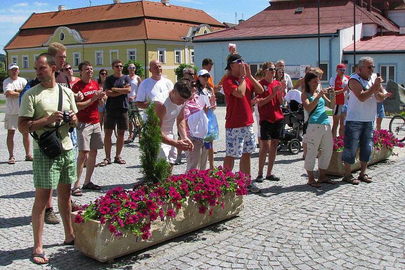 Velká cena Chodové Plané v triatlonu.