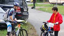 Novou Ves u Přimdy obléhali cyklisté
